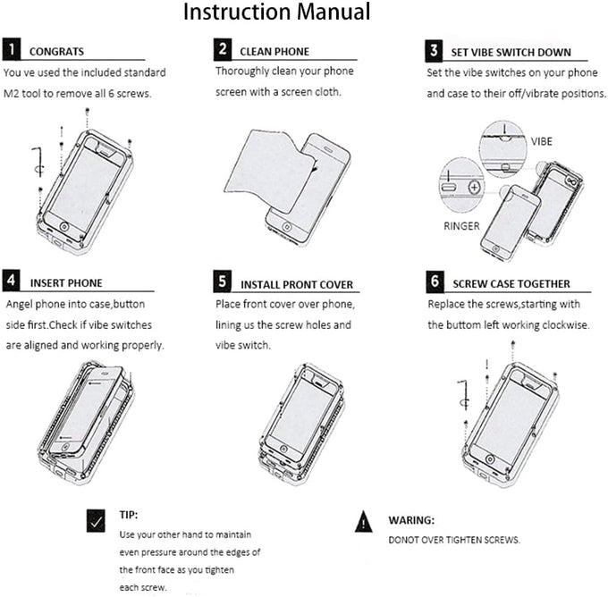 for iPhone 17 Pro Max Case Heavy Duty Metal Shockproof Tough Armour