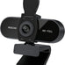 1080P HD Webcam with Microphone, Noise Cancellation, Privacy Cover, Wide-Angle Lens, Auto Light Correction, Plug & Play USB Webcam for Laptop, Desktop, PC, Mac, Zoom, Skype, Streaming (1080p)