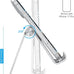 OMOTON C2 Adjustable Aluminum Cell Phone Stand with Charging Cutout, Silver