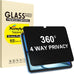 360° 4 Way Privacy Screen Protector for iPad A16 11th/ 10th Gen