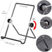 VOVIGGOL Adjustable Tablet Stand Holder, Non-Slip Foldable Holder Cradle Fit for 9-12.9" Tablets, iPad, Samsung and Kindle Fire, Display Stands Picture Frame Stand for Photos (Large Black)