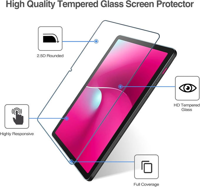 ProCase 2 Pack T-Mobile REVVL Tab 2 Screen Protector, 5G 2025 10.1" -Clear