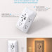 Outlet Extender with Night Light, Multi Plug Wall Outlet, Surge Protector