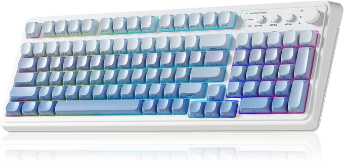 AULA S99 Wireless Keyboard,99 Key Computer Gaming Keyboards with Number Pad