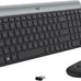 Logitech MK470 Slim Wireless Combo Compact Keyboard and Mouse - Graphite