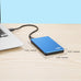 NRICO Portable External Hard Drive, USB 3.0, 2.5 Inch, Blue, 500,GB