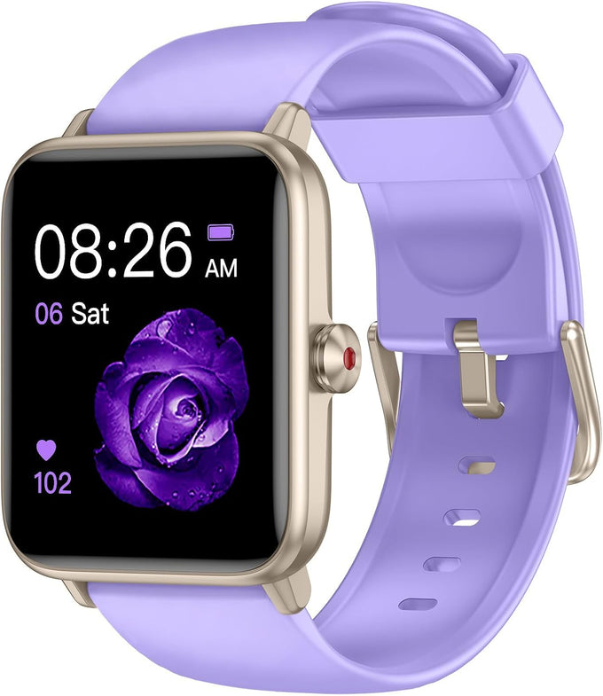 Smart Watch, Fitness Tracker with Heart Rate, Blood Oxygen, Sleep Tracker