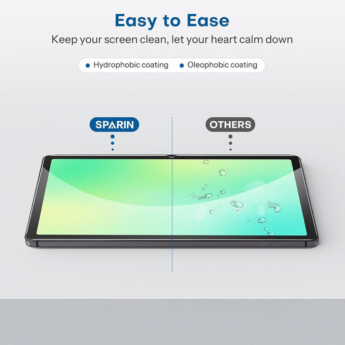 SPARIN 3 Pack Screen Protector for Samsung Galaxy Tab A11 Plus /A9 Plus 11"