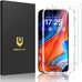 UNBREAKcable 2-Pack Screen Protector for iPhone 15, Double Shatterproof Tempered Glass [Easy Installation Frame] [9H Hardness] [99.99% HD Clear] [Case Friendly] for Apple iPhone 15 6.1 inch