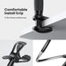 Lamicall Gooseneck Phone Holder for Bed, Stable Flexible Arm Stand for Desk