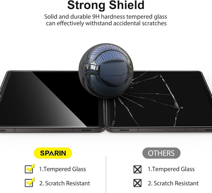 SPARIN 2 Pack Screen Protector for Galaxy Tab A11 Plus/Tab A9 Plus 11 Inch