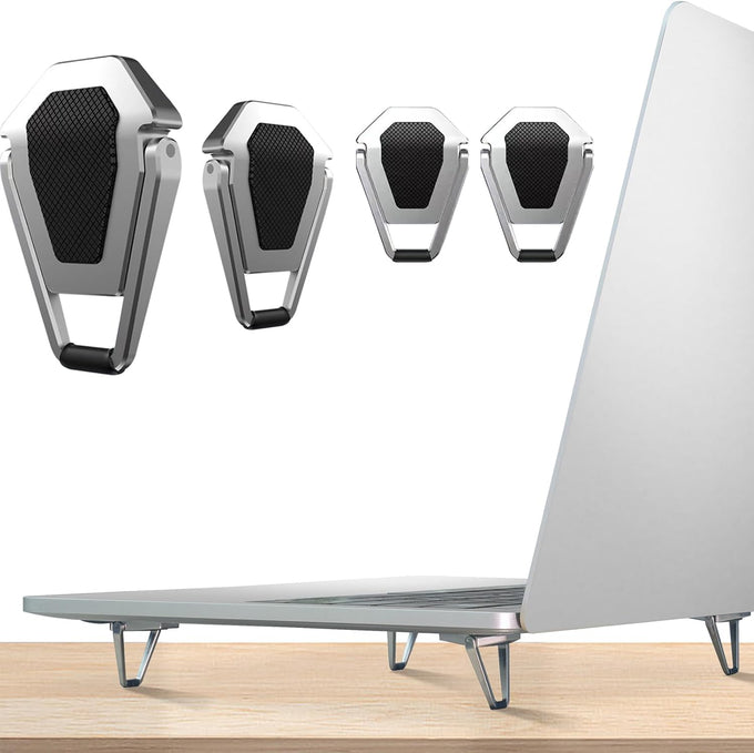 Laptop Stand Portable,Mini Invisible Laptop keyboard Riser for 12-20"Laptop
