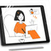 KCT 2 Pack Paperfeel Screen Protector for iPad A16 11th/10th & iPad Air 11