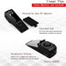EMDMAK Door Stop Alarm with 120DB Siren Door Stop for Home & Travel (Black) (Pack of 2)