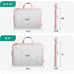 BAGSMART 15.6 Inch Laptop Sleeve with Handle Slim Protective Case for Women