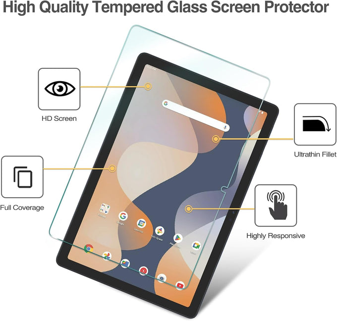 ProCase 2 Pack Screen Protector for Onn 2024 10.1" Tablet Gen 4/Kids Tablet