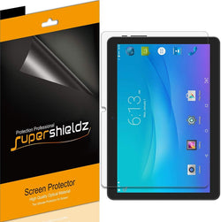 Supershieldz (3 Pack) Designed for Onn 10.1 inch Tablet and Onn Tablet Pro 10.1 inch (Model:100003562) Screen Protector, High Definition Clear Shield (PET)