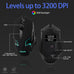 CHONCHOW USB Wireless Gaming Keyboard and Mouse Combo, RGB Backlit, 2.4GHz