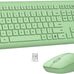 Wireless Keyboard and Mouse Combo, Full Size Silent Ergonomic Keyboard and Mouse, Long Battery Life, Optical Mouse, 2.4G Lag-Free Cordless Mice Keyboard for Computer, Mac, Laptop, PC, Windows