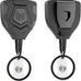 MNGARISTA Heavy Duty Retractable Badge Reel, 8 oz 31.5'' Keychain, 2 Pack