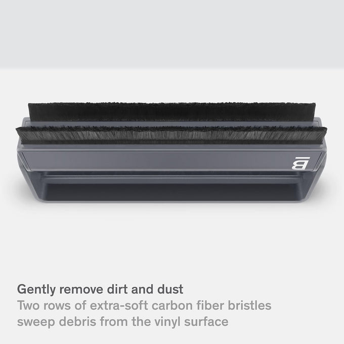Boundless Audio Record Cleaner Brush - Carbon Fiber Anti-Static Vinyl Brush