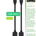 10-Pack Multi Short USB Cables & TypeC-C Cables for Charging Stations Compatible/w iPhone17,16,15, iPhone14-5/ iPads/iPad mini/iPad Pros/Samsung Moblies & Tablets/Pixel & Nexus/HTC/Sony(Black)