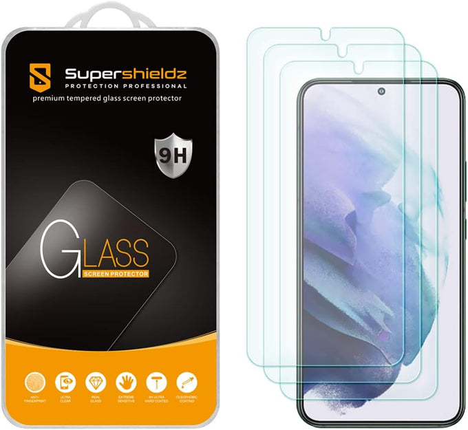 Supershieldz (3 Pack) Designed for Samsung (Galaxy S24 Ultra) Tempered Glass Screen Protector, Anti Scratch, Bubble Free