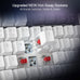Redragon K673 PRO Wireless 81-Key RGB Gasket Gaming Keyboard, Scroll Knob