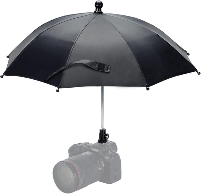 DSLR Mirrorless Camera Hot Shoe Umbrella Sunshade Rain Cover Protector