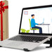 Laptop Stand for Desk, Ventilated Aluminum Laptop Riser, Silver