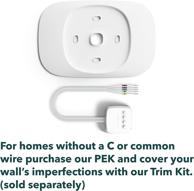 ecobee Smart Thermostat Essential - WiFi Thermostat, Energy Star Certified