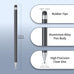 10 Pack Stylus Pen for Touchscreen, 2-in-1 for iPad iPhone Samsung