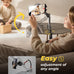 LISEN Cell Phone Holder for Bed Desk, Overhead Phone Mount iPhone Recording