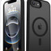 YENAPOON for iPhone 17e Case, iPhone 16e Case, Magnetic Cover, Black