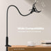 Lamicall Gooseneck Phone Holder for Bed, Stable Flexible Arm Stand for Desk