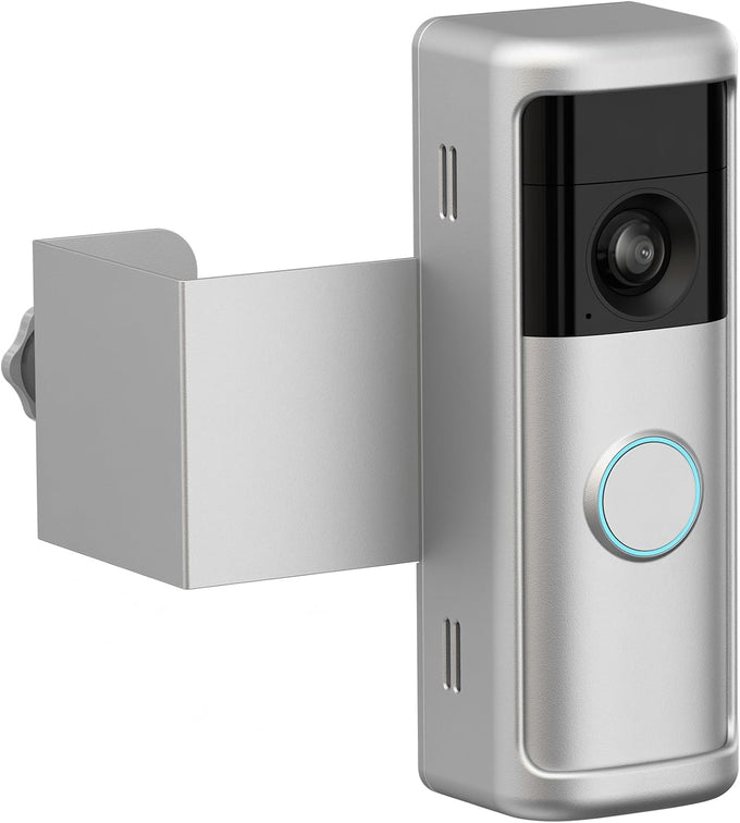 Anti-Theft Ring/Blink Doorbell Mount for 2026 Newest Battery Doorbell/Plus/Pro (2nd Gen), No-Drill Camera Doorbell Kits, Non-Blocking Motion Sensor, Accessories for Apartment & Rental, Black