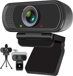 XPCAM HD 1080p Webcam with Microphone,USB Web Camera for Computer PC Laptop