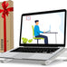 Laptop Stand for Desk, Ventilated Aluminum Laptop Riser, Silver