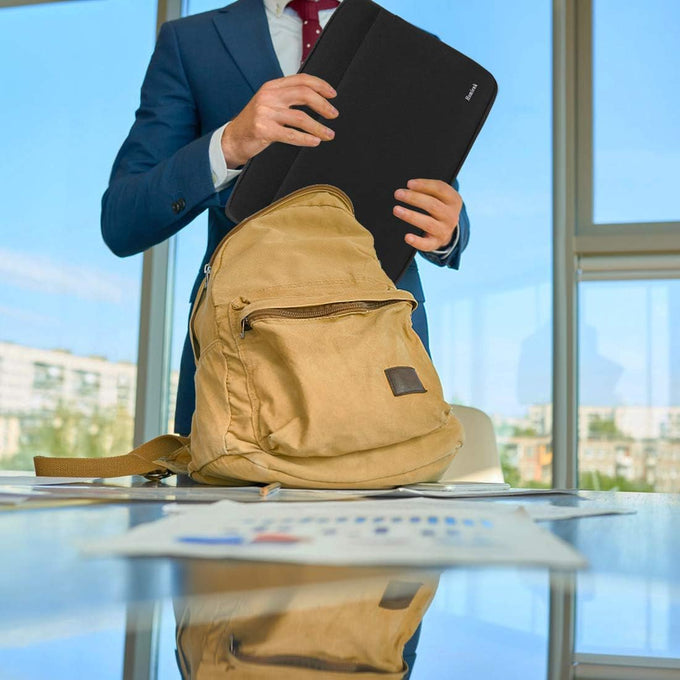 Laptop Case Sleeve 15.6 inch, Shockproof Protective Notebook Case Briefcase