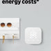 Amazon Smart Thermostat, Save money and energy, Works with Alexa and Ring, C-wire required