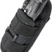 LIVANS Tactical Flashlight Pouch Holster, Rotatable Flashlight Holder Belt Clip Tactical Torch Carry Case with 360 Degree Carabiner Reel Clip
