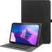 HGWALP Universal 10.1",10.2",10.5",10.9",11" Tablet Case,Multi-Viewing Angels Stand Folio Case with Handstrap for Lenovo M10/M11/Callsky/Onn/URAO Tablet/Frameflow/Evermyth/WXUNJA-Black