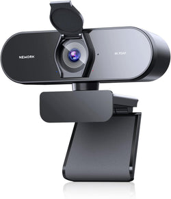 4K Webcam for PC - Ultra 4K HD , PDAF & CDAF Autofocus, 79°FOV, Dual Mics