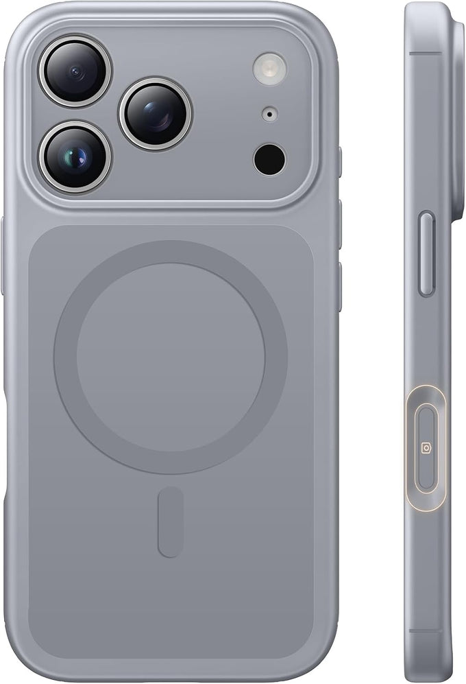 TAURI for iPhone 18 Pro Case, Compatible with MagSafe, Burgundy
