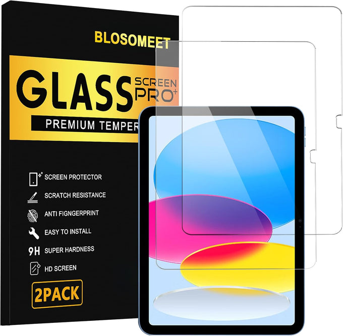 BLOSOMEET Screen Protector for iPad 11th A16 2025 & 10th Gen 10.9" 2022