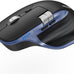 TECKNET Wireless Mouse, Side Scroll Bluetooth Rechargeable, 3-Device