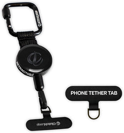ClutchLoop Retractable Anti-Theft Phone Tether Lanyard Locking Carabiner