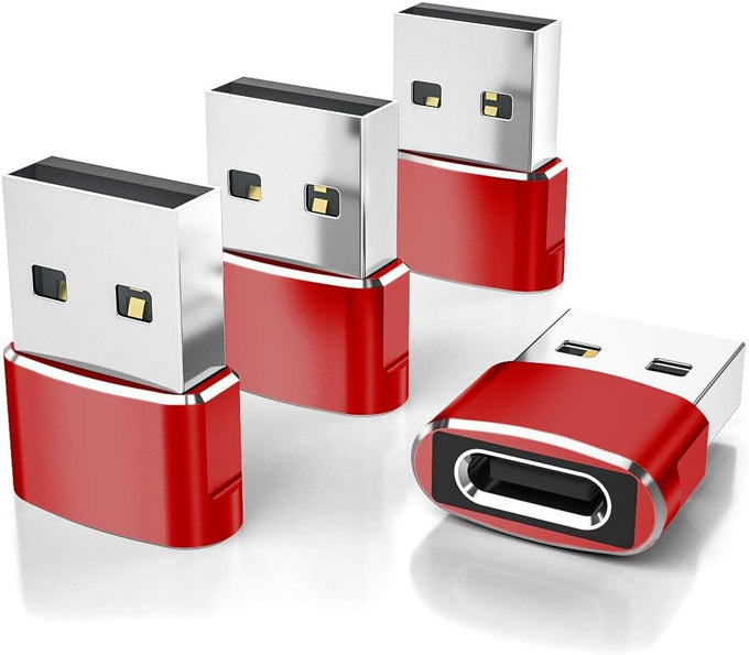 Elebase USB to USB C Adapter for iPhone 18 Pro Max,USBC Car Charger Adapter