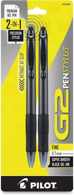 PILOT G2 Premium Rolling Ball Gel Pens, Fine Point 0.7mm, Gray Ink, 1-Pack