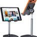 LISEN Cell Phone Stand Phone Holder for Desk, Office Decor Gadgets for Men